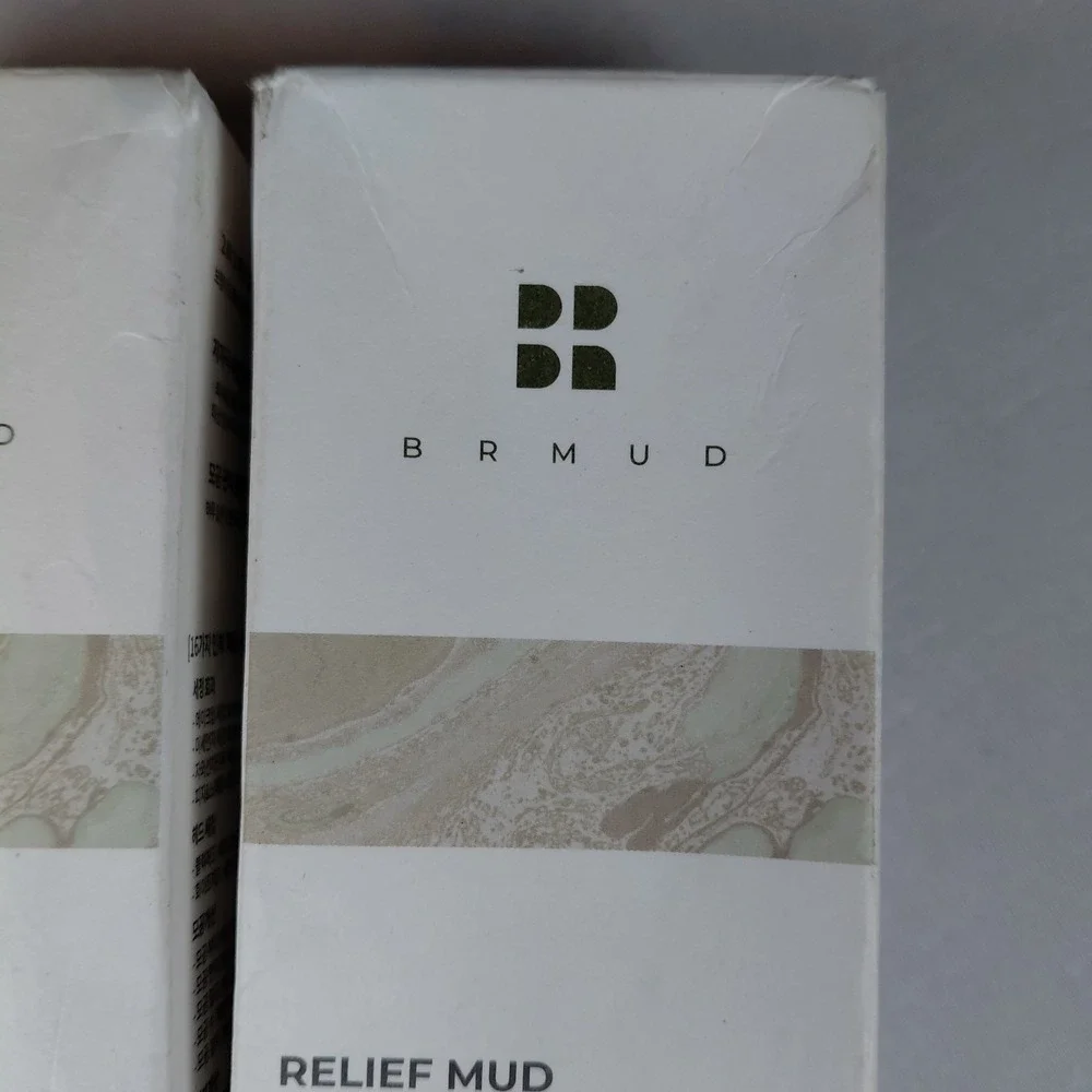 2X Lot BRMUD Recovery Mud Pack To Foam Cleanser 110ml 3.75 Oz. Exp 01/28